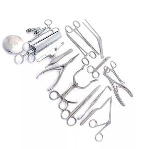 Juego de 16 Piezas para Examen ORL, Instrumentos Quirúrgicos de Acero Inoxidable para Inspección de Oído, Nariz y Garganta, Clase I, Aprobado por CE e ISO - Product Image 2