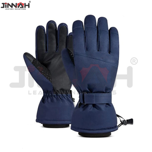 High Quality Different Color Leather <b>Ski</b> Gloves Water Resistant Functional Warm <b>Ski</b> Gloves Reasonable Prices <b>Ski</b> Gloves - Product Image 2