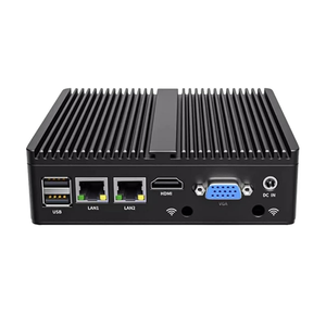 Nouvel ordinateur mini PC industriel N2840 Intel Celeron Dual Core 4 Go de RAM DDR4 128 Go de SSD WiFi double LAN sans ventilateur - Product Image 2