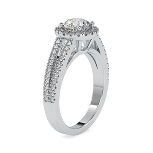 Trending Product 1.15 Carat Lab-Grown Round Cut Diamond <b>Ring</b> Engagement Wedding <b>Ring</b> Jewelry 14k Yellow Gold eternity vermeil - Product Image 6