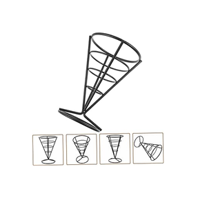 Support à cornets de glace en métal noir et or, écologique, fait main, haute qualité, compatible lave-vaisselle, sur mesure - Product Image 2