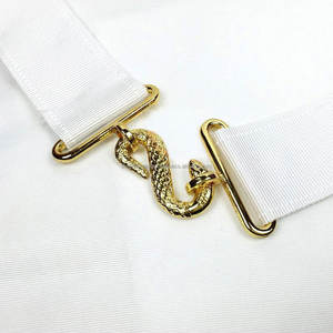 Compagnon anglais Royal Arch tablier anglais rouge et bleu tablier et accessoires de maçons maçonniques de la plus haute qualité - Product Image 3