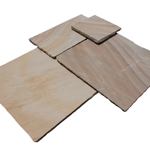 Losas de Pavimento para Patio de Piedra Arenisca India Natural Color Camel Dust de Grocon, Superficie Dividida de 22 mm, Baldosas para Jardín Exterior, Garantía de 2 Años - Product Image 1