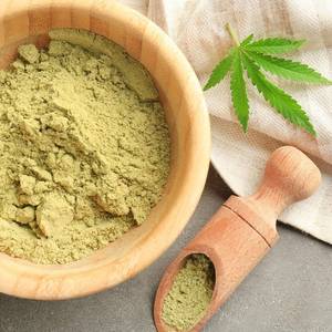 Poudre de protéines de chanvre pressée à froid, protéines végétales naturelles riches en nutriments pour la nutrition quotidienne et le fitness - Product Image 1