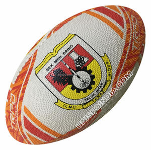Ballons de rugby Midi en caoutchouc syn, mini ballon de rugby, ballon promotionnel de ballon de rugby midi - Product Image 3