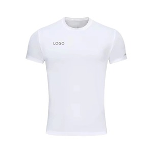 เสื้อยืดออกกำลังกายผู้ชายแขนสั้นลำลองสำหรับฤดูร้อนปี 2025 แห้งเร็ว ระบายอากาศได้ดี เนื้อผ้านุ่ม ใส่เล่นกีฬาหรือเข้ายิมได้ สีพื้นเรียบ - Product Image 5