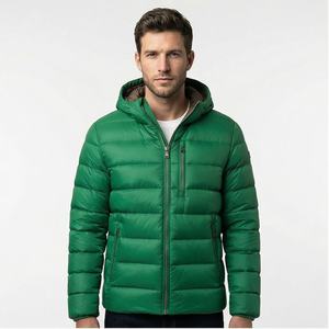 Nouvelle conception de veste matelassée pour homme, chaude, à capuche, en duvet de canard, veste matelassée personnalisée, épaisse, en duvet de canard - Product Image 1