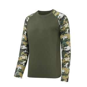 เสื้อตกปลาสำหรับผู้ชาย ป้องกันรังสียูวี แขนยาว แห้งเร็ว ระบายอากาศได้ดี น้ำหนักเบา เหมาะสำหรับกิจกรรมกลางแจ้ง - Product Image 1