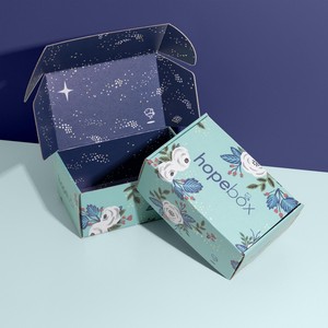 Boîtes d'emballage personnalisées minimalistes pour ensembles de crèmes glacées et sauces – Design en carton écologique haut de gamme pour marques modernes et épurées - Product Image 5