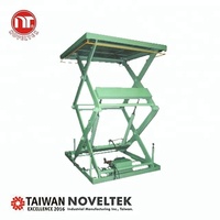 NOVELTEK Nouveau, garantie 1 an, certifié CE ISO, élévateur à ciseaux hydraulique vertical motorisé pour véhicules, mobile, électrique, manuel