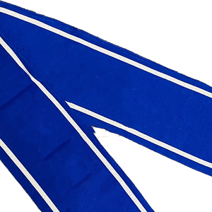 Écharpe longue rétro en acrylique tricoté Sigma Phi Beta avec poches chauffe-mains, réversible, à pompons, unisexe, pour fans, hiver, université, école - Product Image 6