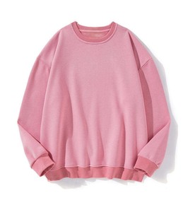 Wholesale Acid Wash Sweatshirt Heavy Cotton Vintage Sweatshirt Private Label Washed Sweatshirt - Product Image 6