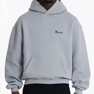 Vente en gros de sweats à capuche pour hommes, 600 GSM, poids lourd |   100% coton, coupe classique, tissu polaire à motifs personnalisés fabriqué au Pakistan - Product Image 6