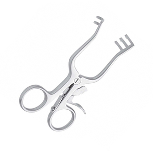 Retractor Weitlaner Profesional Anderson Adson de 4x3 puntas con acabado Dall para cirugía ortopédica - Product Image 2