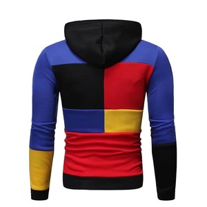 เสื้อฮู้ดบล็อกสีแบบกำหนดเองสำหรับผู้ชาย OEM/ODM |   การพิมพ์แบบซับลิเมชั่น |   ขายส่งจำนวนมาก - Product Image 3