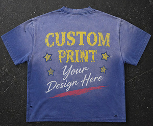 Camiseta de Hombre, Estilo Urbano, Holgada, con Hombros Caídos, 100% Algodón, de Secado Rápido y Transpirable - Product Image 3