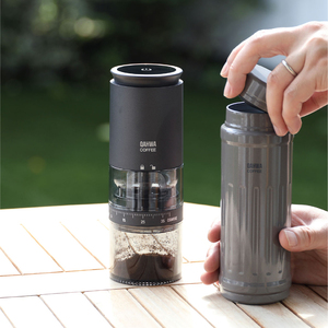 Molinillo de Café Eléctrico Inalámbrico QAHWA, Recargable por USB, Apagado Automático, Muelas de Acero Inoxidable, Ajustes de Molienda Ajustables, Ideal para Viajes - Product Image 4