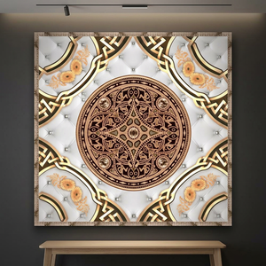 Tapis de couloir série numérique Carrelage numérique 30x30cm Parquet haute brillance Design - Product Image 3