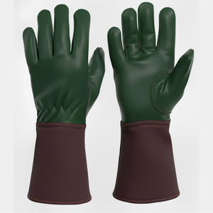 Guantes de Trabajo de Cuero Vacuno de Primera Calidad, con Puño Largo, para Jardinería, Soldadura y Trabajo Pesado, Los Más Populares en EE. UU. - Product Image 4