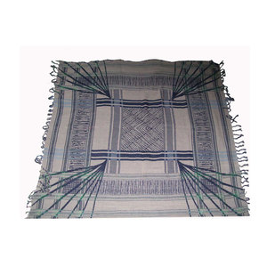 Pañuelo Keffiyeh Árabe Unisex de Algodón Tejido a Mano, Shemagh, Hiyab Palestino, Arafat, Pañuelo Cuadrado de Moda para la Cabeza, Estilo Desierto - Product Image 4