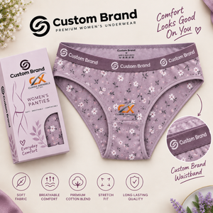 Precio de Fábrica OEM/ODM Bragas Hipster para Mujer, Tela Elástica de Algodón y Spandex, Ropa Interior Multicolor, Fabricante - Product Image 1