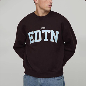 Sweat-shirt personnalisé pour homme avec impression sérigraphique, manches longues, streetwear, vêtements décontractés OEM, design personnalisé, vêtements haut de gamme - Product Image 1