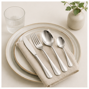 Ensemble de Couverts Modernes en Acier Inoxydable pour la Restauration et l'Hôtellerie (Vente en Gros) - Product Image 2