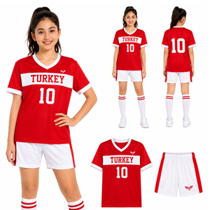 ชุดเสื้อฟุตบอลเยาวชนแคนาดาคัพ 2026 ชุดฟุตบอลเด็กชาย แห้งเร็ว ชุดกีฬาเด็ก - Product Image 3