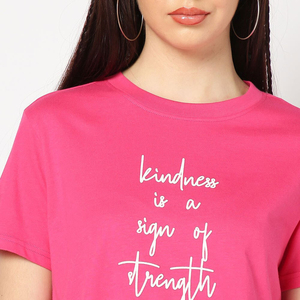 เสื้อยืดผู้หญิง ระบายอากาศได้ดี สวมใส่สบาย ออกแบบมาเพื่อไลฟ์สไตล์สมัยใหม่และกิจกรรมแฟชั่นประจำวัน เสื้อยืดผู้หญิงสำหรับทุกวัน - Product Image 4
