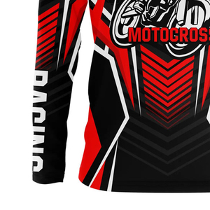 Jersey de Motocross de Manga Larga con Estampado Personalizado de Diferentes Colores, de Alta Calidad para Hombre, Más Vendido, Servicio OEM - Product Image 6