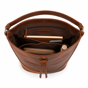 Sac fourre-tout en cuir fait main pour femme, sac à bandoulière vintage, grande capacité, sac à main décontracté pour le shopping et les voyages - Product Image 4