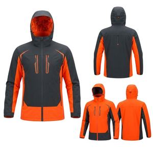 Nouvelle veste softshell à capuche pour homme, design personnalisé, vêtements de travail d'hiver, coupe-vent, imperméable, doublure en polaire, fermeture éclair respirante, séchage rapide - Product Image 3