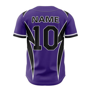 Nueva Camiseta de Béisbol con Logotipo del Equipo Deportivo, Aplique Bordado, Auténtica Camiseta de Béisbol y Sóftbol - Product Image 3