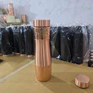 Luxury Latest High Quality Pure Copper Water <b>Bottle</b> Available in Different Styles with Premium Packaging Best Quality - Product Image 1