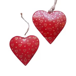 Premium Metal Heart Christmas <b>Tree</b> <b>Ornament</b> Elegant Holiday Decor for Festive Displays - Product Image 6