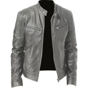 New Lightweight Men's Casual Winter <b>Sheep</b> <b>Skin</b> <b>Jacket</b> OEM Custom Made Design High Quality Breathable Stand Front Online Sale - Product Image 6