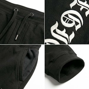 Pantalon de survêtement personnalisé en gros avec impression 3D en relief pour hommes, en molleton bouclé de coton épais, style streetwear premium - Product Image 6