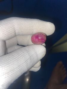 ทับทิมธรรมชาติ 54.20 กะรัต สีแดง คอรันดัม |   พลอยรูปไข่ขนาดใหญ่แบบหลวม - Product Image 4