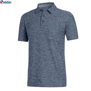 Camisas Polo de Alto Rendimiento para Hombre, Diseño Sólido con Patrón Bordado, Cuello Camisero, Estilo Casual de Negocios, Transpirables - Product Image 4