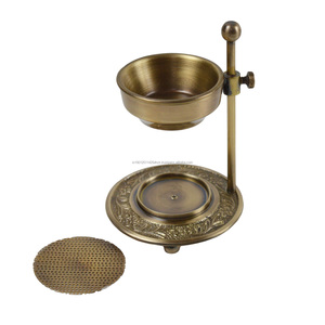 Antique Brass Incense Burner Indoor Decor Tableware High Quality Incense Burner Natural Fragrance Design <b>Coil</b> Incense Holder - Product Image 1