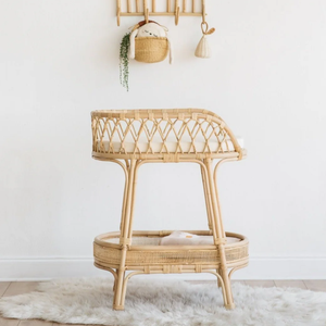 Best Quality Eco-friendly Rattan Doll Changing <b>Table</b> <b>Baby</b> Kids Furniture Made in Vietnam Wholesale Price - Product Image 4