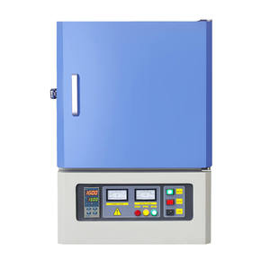 เตาเผาแบบมัฟเฟิลขนาด 1 ลิตร สำหรับห้องปฏิบัติการ อุณหภูมิสูงสุด 1400 องศาเซลเซียส สำหรับการอบชุบโลหะ/เซรามิก/ไทเทเนียม พร้อมการรับประกัน 1 ปี - Product Image 1