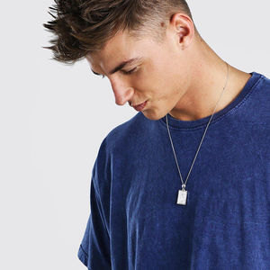 Camiseta Personalizada de Manga Corta, 100% Algodón, Lavado Ácido, Unisex, Antiarrugas, para Hombre y Mujer, Lisa, para Ropa Urbana - Product Image 5