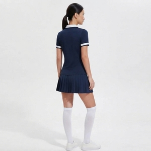 Robe de sport pour le tennis en spandex et nylon, respirante, légère, avec short intégré taille haute - Product Image 6