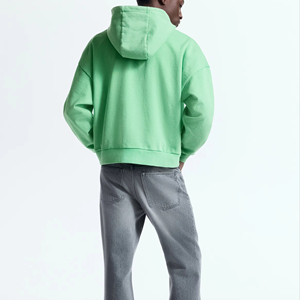 Sudaderas con Capucha Blancas al por Mayor para Hombre, Personalizables con Impresión, de Algodón Grueso y Felpa - Product Image 1