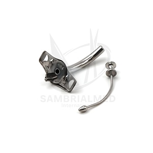 Cánula de Traqueostomía Chevalier-Jackson de Acero Inoxidable, 4mm - 14mm, Manual, Reutilizable, Instrumentos de Alta Calidad con Certificación CE, Más Vendida - Product Image 1