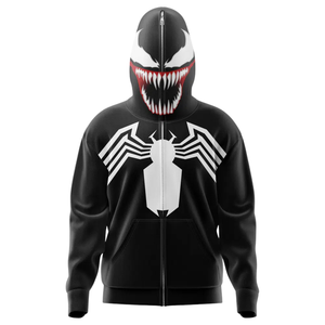 Vente en gros : Sweat à capuche entièrement zippé et veste polaire personnalisée, faible MOQ, prix usine, fabricant Chine, en gros, nouveau, pas cher, haute qualité, sublimation - Product Image 2