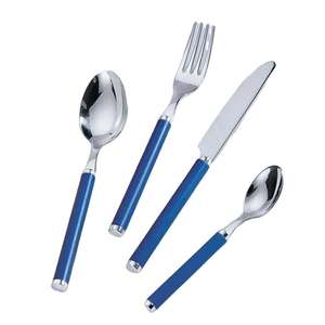 Ensemble de couverts en métal à motifs élégants pour dîner formel et décoration de table festive - Product Image 3