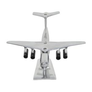 โมเดลเครื่องบินตั้งโต๊ะ C-17 แบบขัดเงา พร้อมจรวด ดีไซน์ปรับแต่งได้ ผลิตจากอะลูมิเนียมแข็งแรง สำหรับตกแต่งบ้านและสำนักงาน - Product Image 2