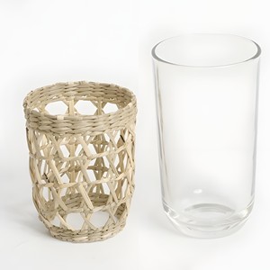 Soporte para vasos de paja, portavasos de hierba marina, cubierta ecológica para vasos infantiles, suministro del productor - Product Image 4